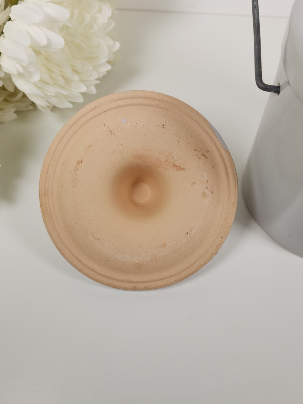Vintage Wisconsin Homestead Crock w/ Bail Closure Lid |Butter / Cheese Stoneware - Picture 8 of 10